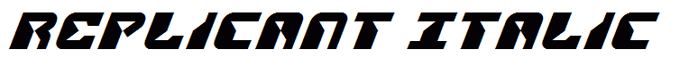 Replicant Italic