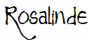 Rosalinde