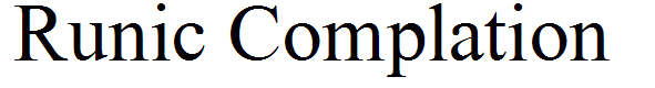 Runic Complation
