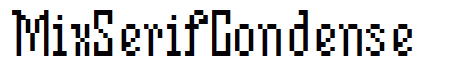 MixSerifCondense