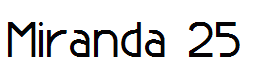 Miranda 25