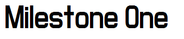 Milestone One