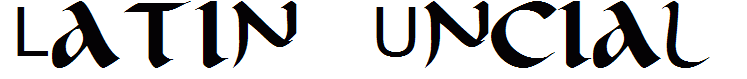 Latin Uncial