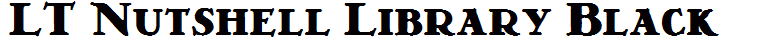 LT Nutshell Library Black