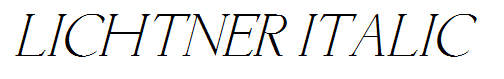 Lichtner Italic