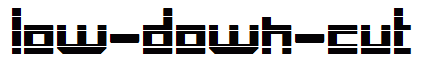 low-down-cut