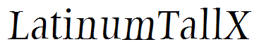 LatinumTallX