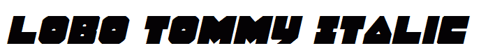 Lobo Tommy Italic