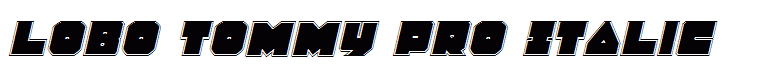 Lobo Tommy Pro Italic