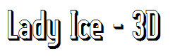 Lady Ice - 3D