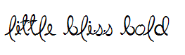 Little Bliss Bold