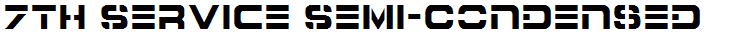 7th Service Semi-Condensed