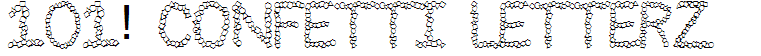 101! Confetti LetterZ