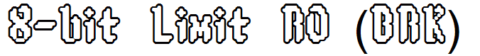 8-bit Limit RO (BRK)