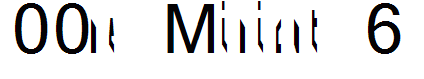 00ne Minicut 6