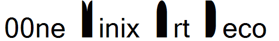 00ne Minix Art Deco
