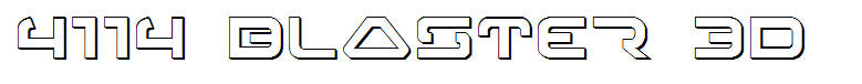 4114 Blaster 3D