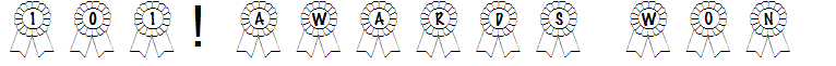 101! Awards Won