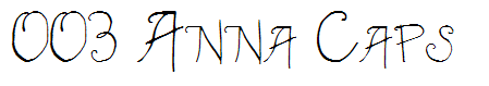 003 Anna Caps