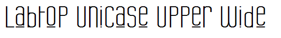 Labtop Unicase Upper Wide