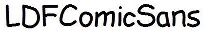 LDFComicSans