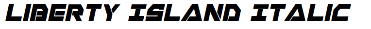 Liberty Island Italic