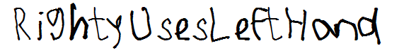 RightyUsesLeftHand