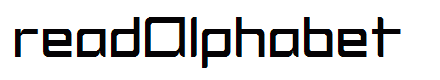 readAlphabet