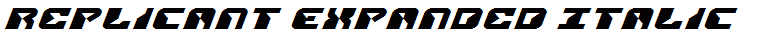 Replicant Expanded Italic