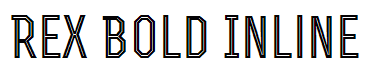 Rex Bold Inline