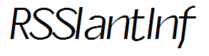 RSSlantInf