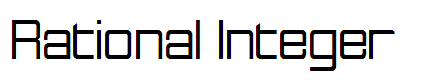 Rational Integer