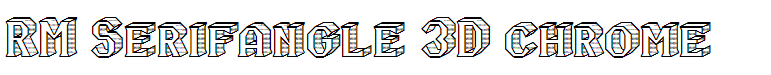 RM Serifangle 3D chrome