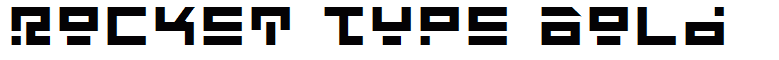 Rocket Type Bold