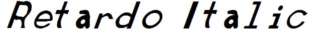 Retardo Italic