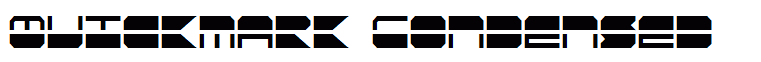 Quickmark Condensed
