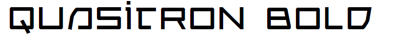 Quasitron Bold