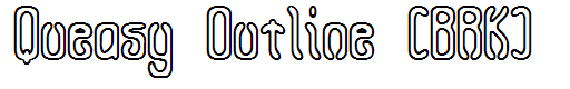 Queasy Outline (BRK)