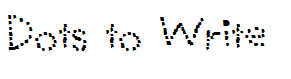 Dots to Write