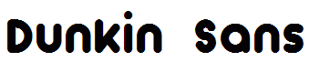 Dunkin Sans
