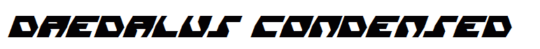 Daedalus Condensed