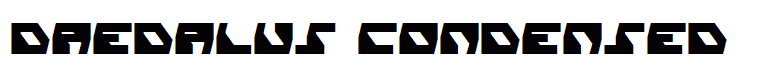 Daedalus Condensed