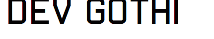 Dev Gothic