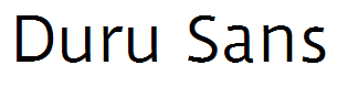 Duru Sans