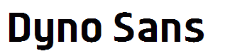 Dyno Sans