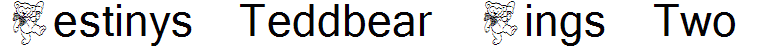 Destinys Teddbear Dings Two