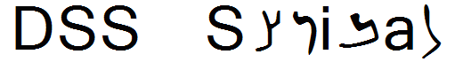 DSS Scribal