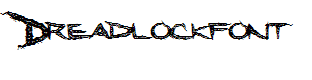 Dreadlockfont