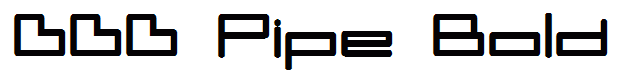 DDD Pipe Bold