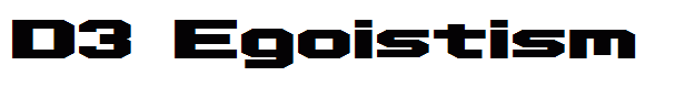 D3 Egoistism